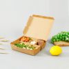 Hộp Cơm Giấy 3 Ngăn, 4 Ngăn