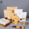Túi Zip Giấy Trắng Cửa Sổ