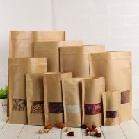 Túi Zip Kraft Cửa Sổ